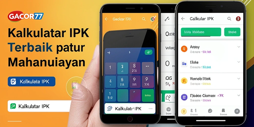 Tampilan antarmuka GACOR77 untuk Kalkulator IPK yang user-friendly.
