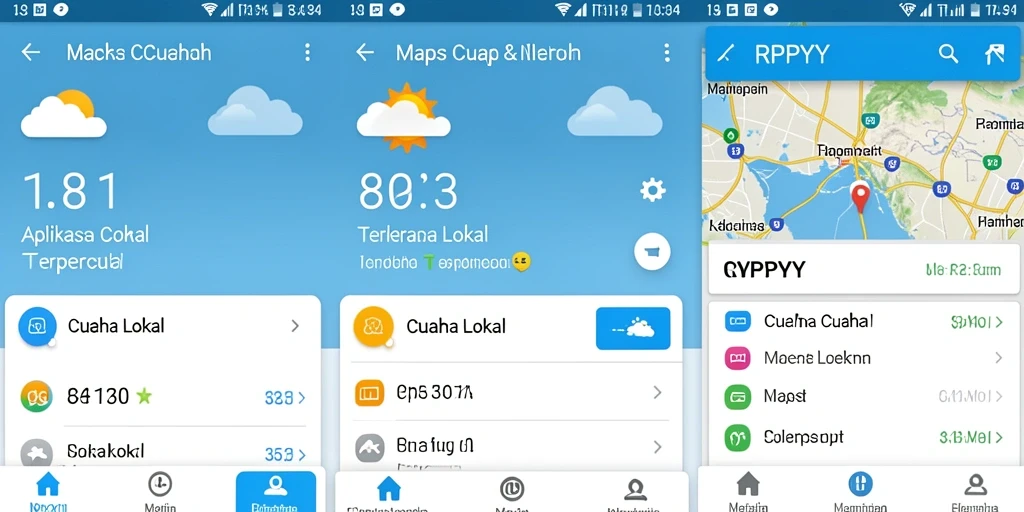 Antarmuka aplikasi RPYYY yang informatif dan menarik.