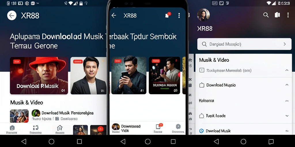 Tampilan antarmuka sederhana dan fungsional dari XR88.