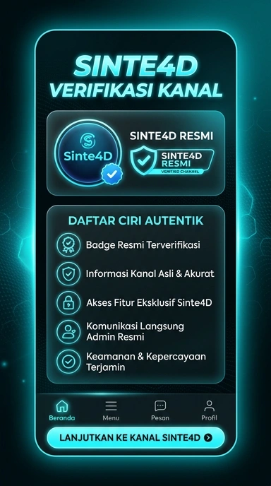 Kanal Resmi Sinte4d untuk Pengguna Android