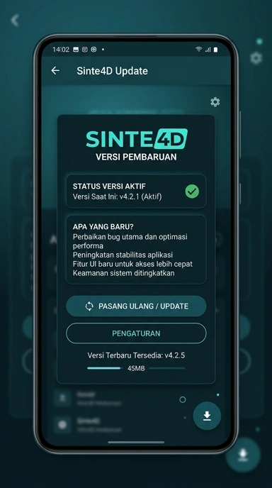 Riwayat versi sinte4d untuk pengguna Android Indonesia
